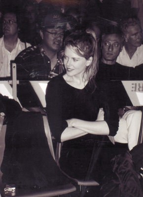 Actor Nicole Kidman at the Tropfest film festival in Sydney, 1996